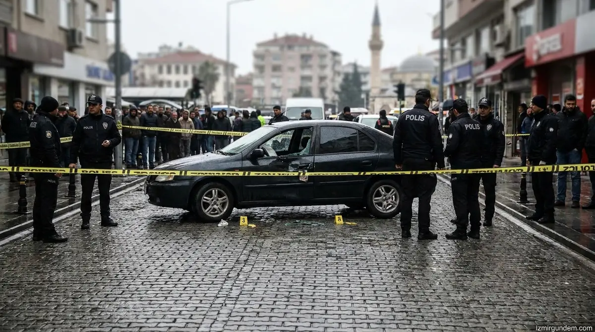 Konak'ta Kan Donduran Cinayet: Hareket Halindeki Araca Bıçaklı Saldırı