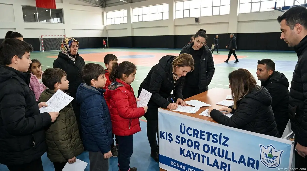 Konak'ta Ücretsiz Kış Spor Okulları Başlıyor: İşte Kayıt Detayları