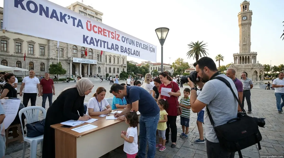 Konak'ta Ücretsiz Oyun Evleri İçin Kayıtlar Başladı