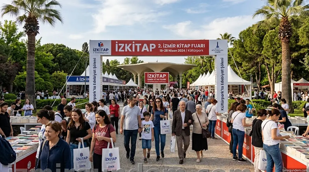 Kültürpark’ta 10 Günlük Edebiyat Şöleni: İZKİTAP Kapılarını Açıyor