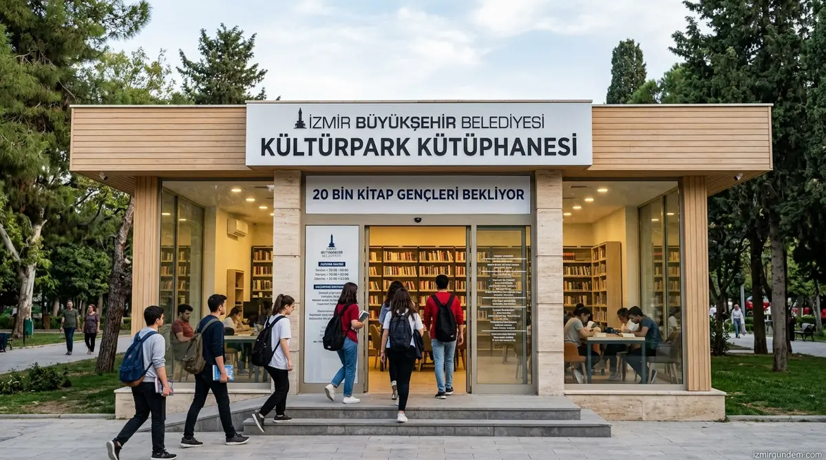 Kültürpark'ta Atıl Binadan Dev Kütüphaneye: 20 Bin Kitap Gençleri Bekliyor