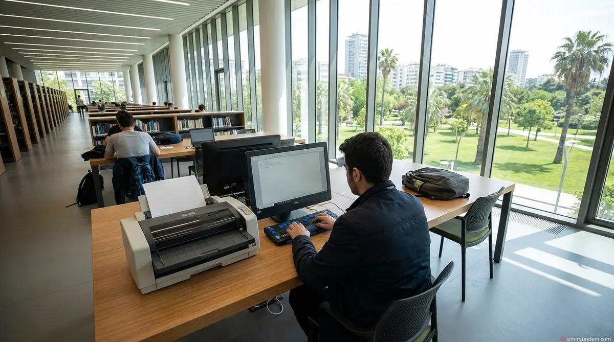 Kültürpark'ta Görme Engellilere Özel Teknoloji Üssü Kuruldu