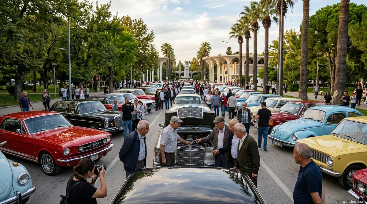 Kültürpark'ta Nostalji Rüzgarı: 61 Klasik Araç...