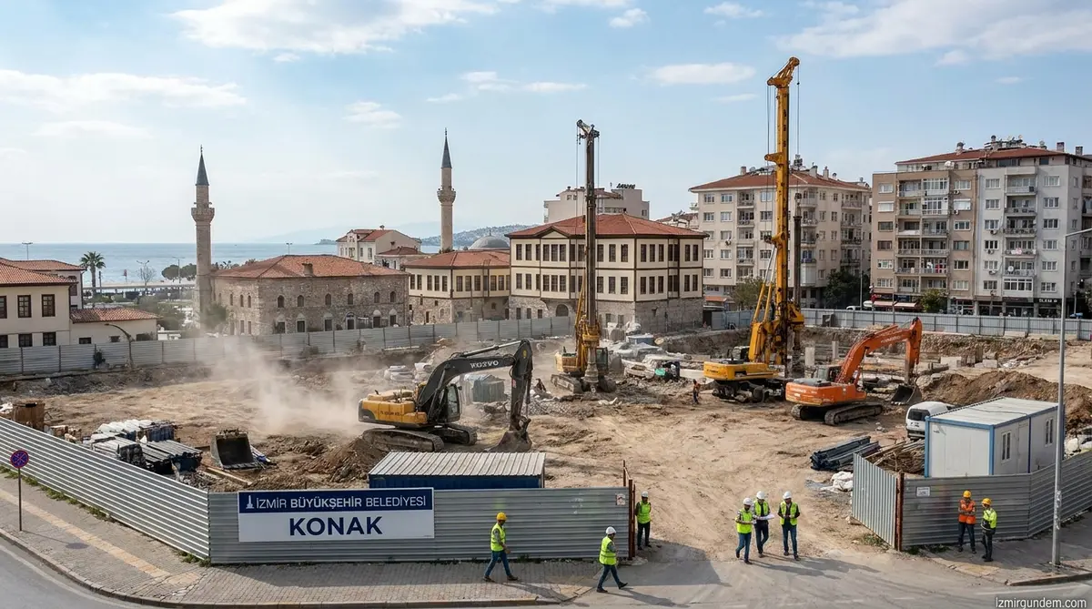 Langar Sahası Yeniden Doğuyor: Konak'ta Büyük Dönüşüm