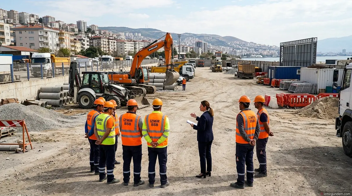 Menderes Belediye Başkan Vekili Asuman Şen Sahaya İndi