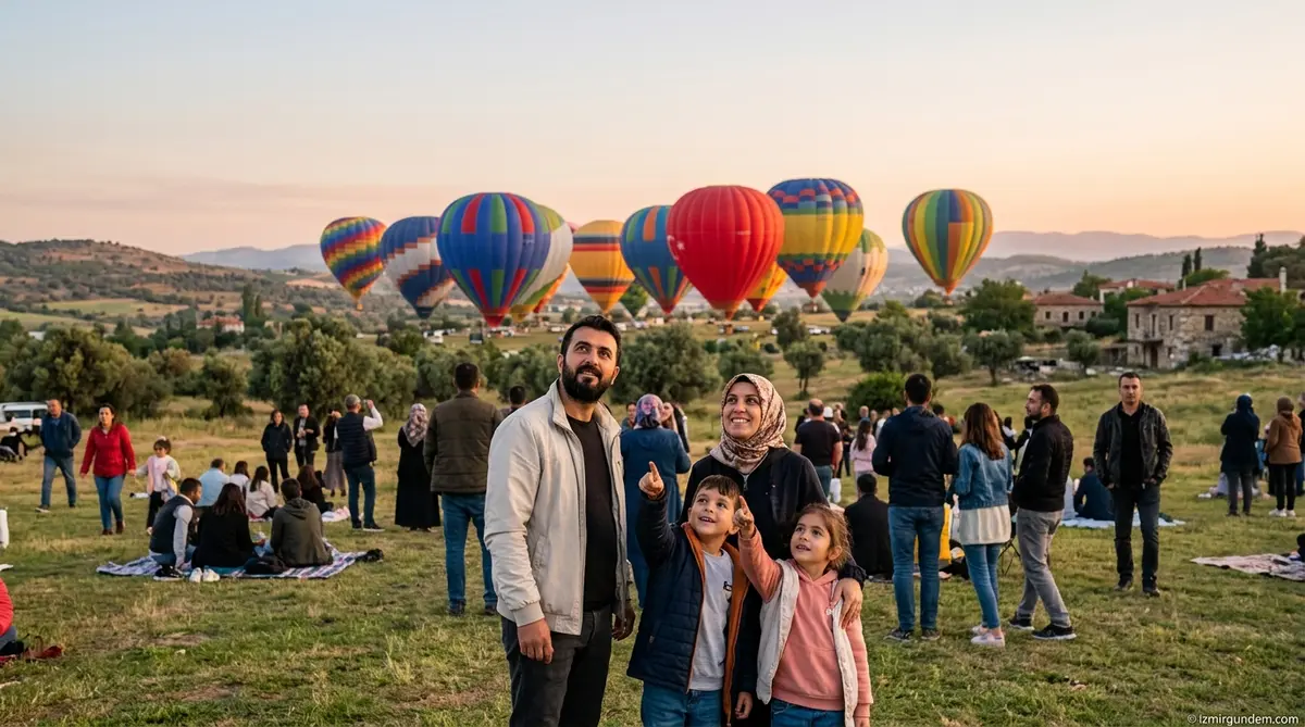 Menderes Gökyüzü 10 Mayıs'ta Rengarenk Olacak