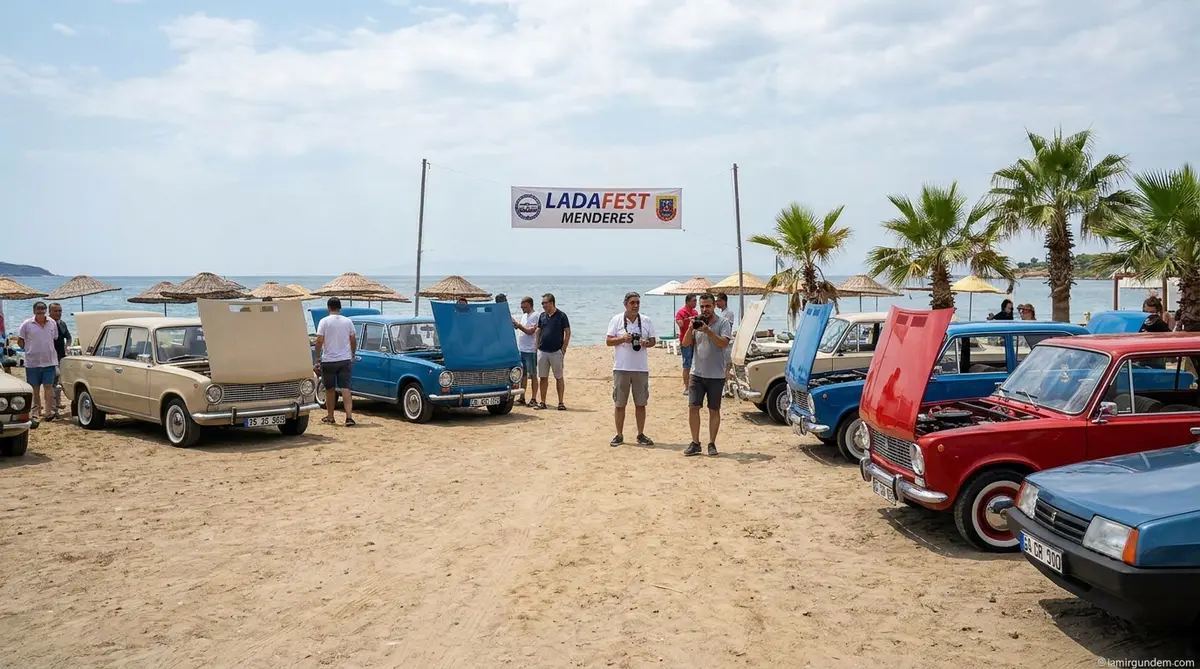 Menderes Gümüldür Sahillerinde Ladafest Rüzgarı