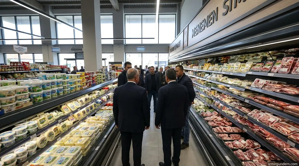 Menemen Asarlık'ta İZMAR Açıldı: Ucuz Et ve Süt Dönemi Başladı