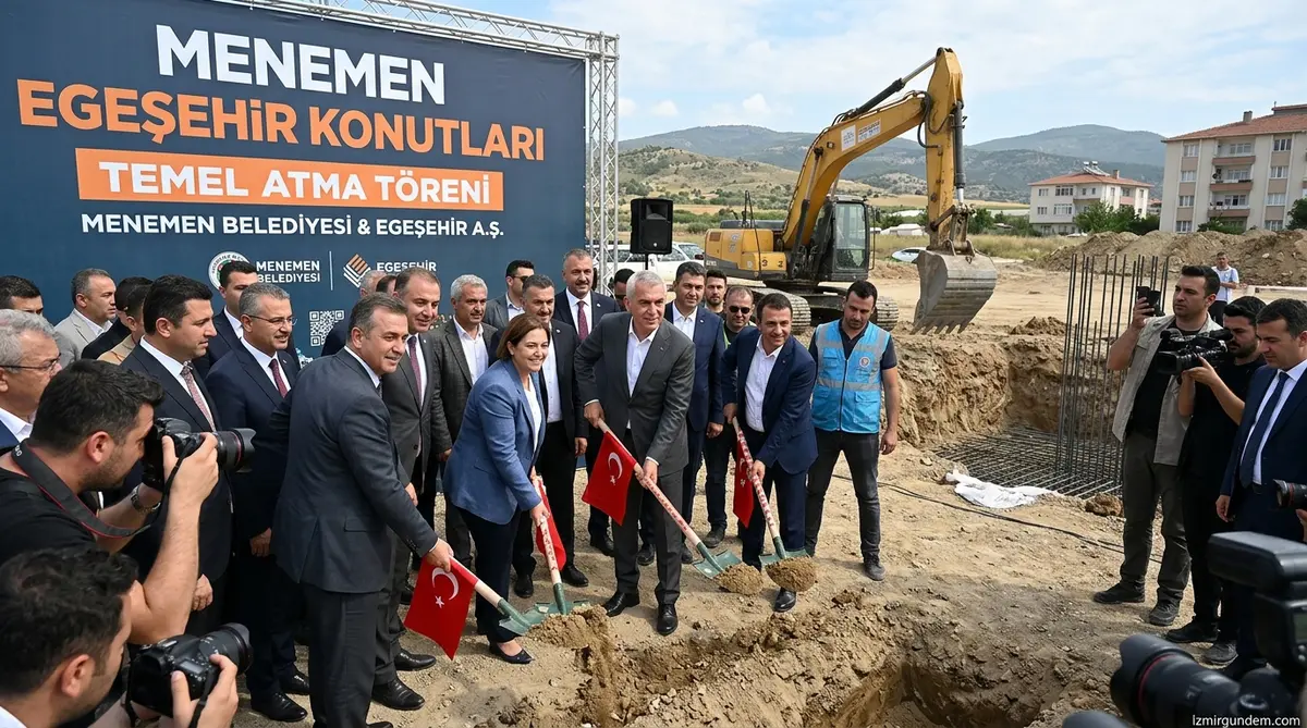 Menemen Egeşehir Konutları Temel Atma Töreni Tarihi Belli Oldu