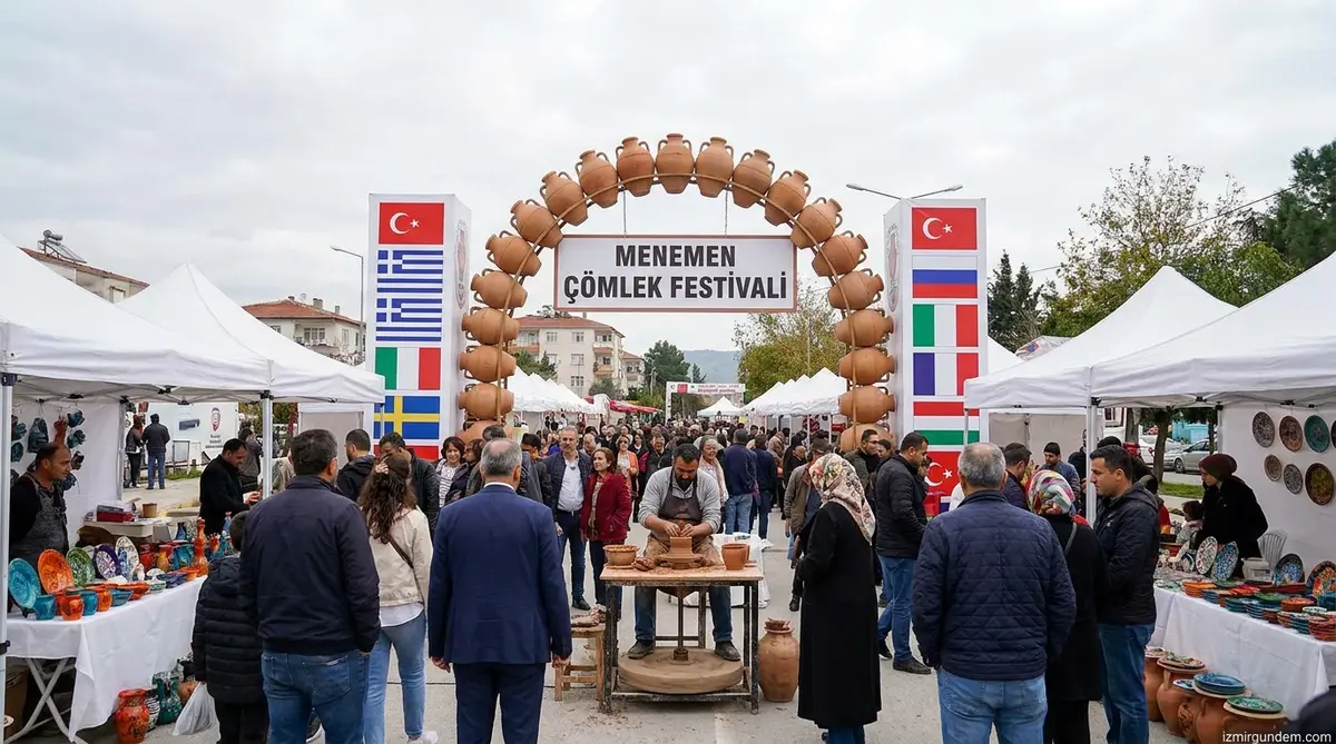 Menemen Çömlek Festivali 41 Ülkeyle Başlıyor