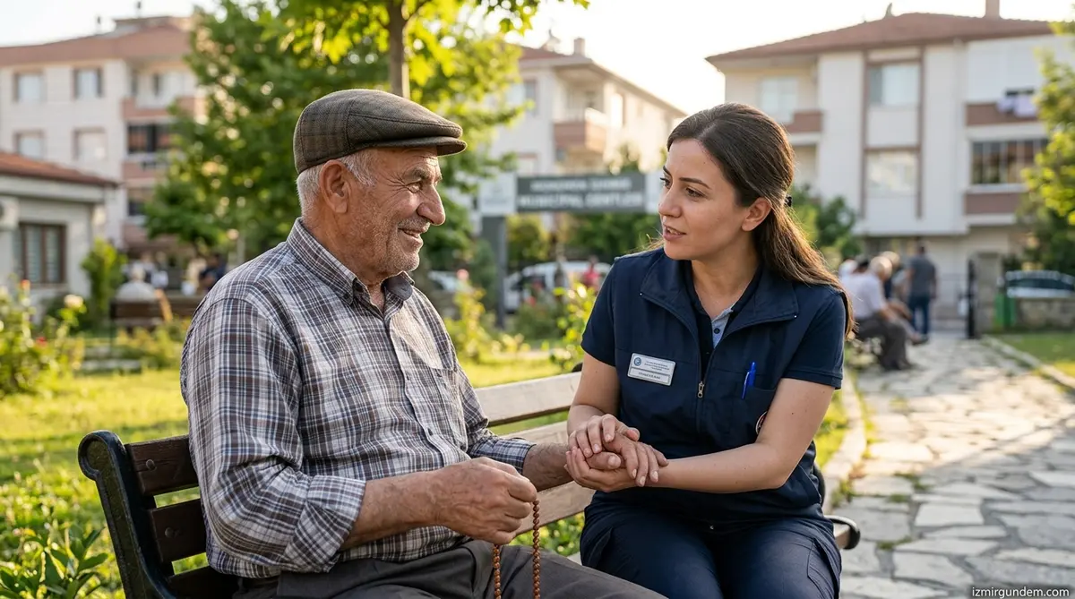 Menemen'de 65 Yaş Üstü İçin Dev Adım: Huzur Eli Projesi Başladı