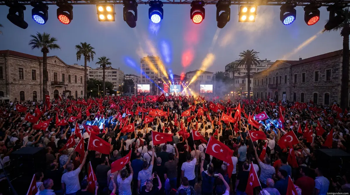 Menemen'de Cumhuriyet Coşkusu: Blok-3 ve Aşkın Nur Yengi Sahne Alacak