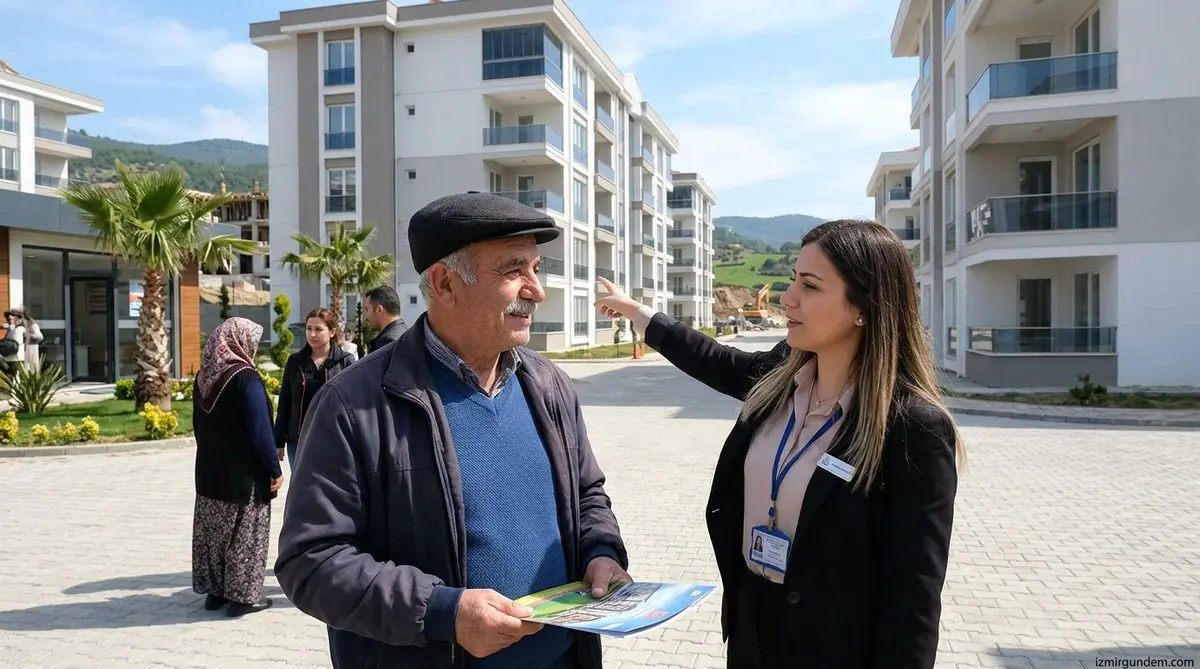 Menemen'de Konut Müjdesi: Peşinat Yüzde 10'a Düştü Taksitler Başladı