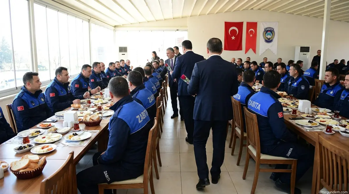 Menemen'de Zabıta Teşkilatı'nın 200. Yılı Kutlandı