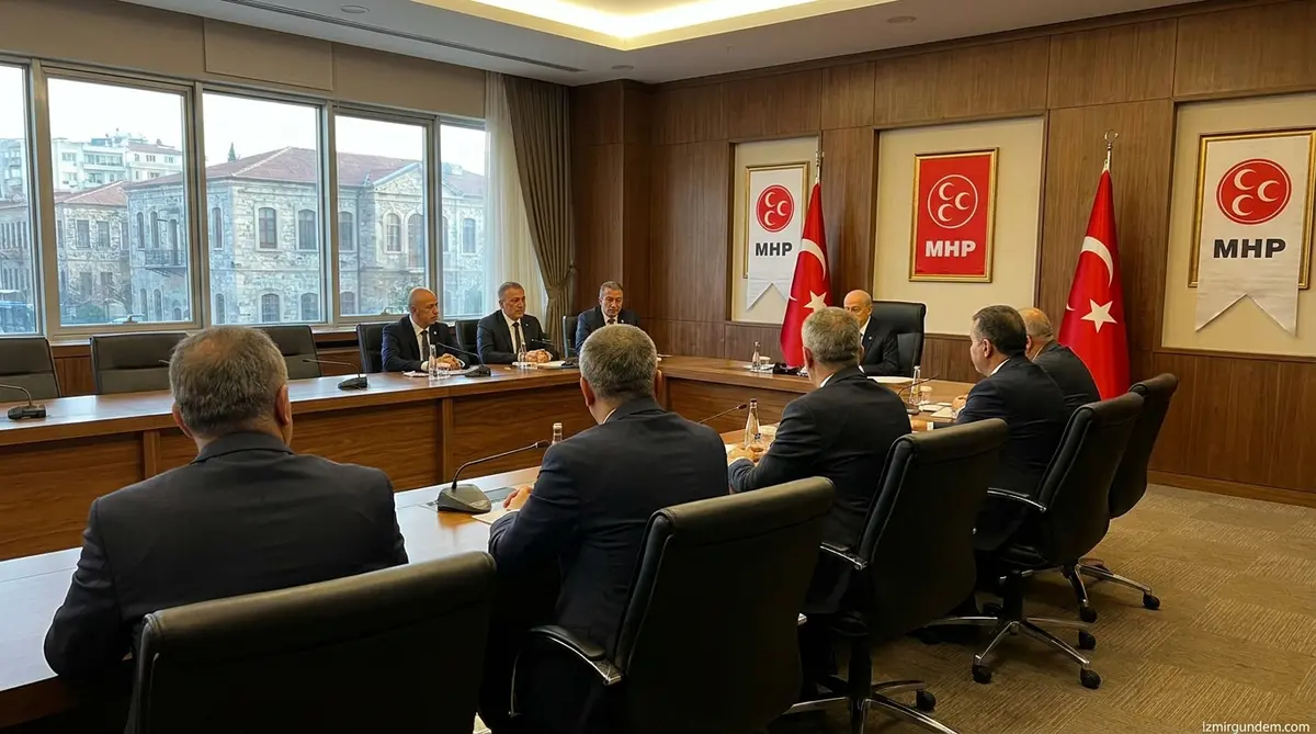 MHP İzmir'de Veysel Şahin Dönemi Başladı: Yeni Yönetim Sahaya İniyor