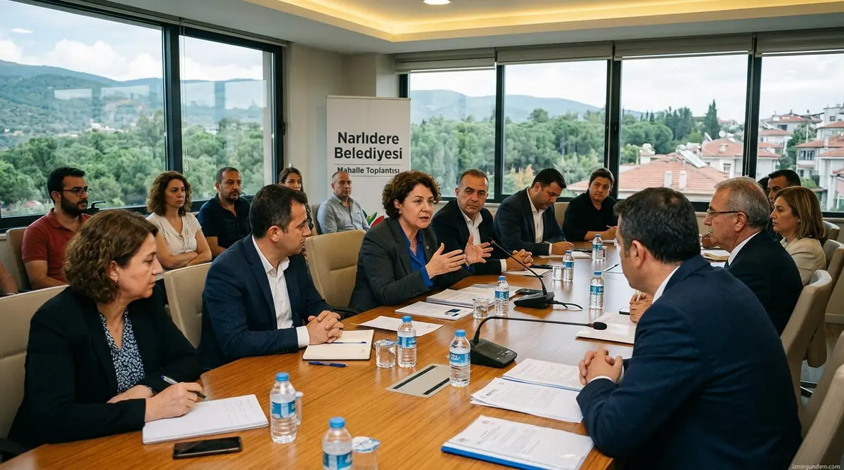 Narlıdere’de Mahallelerin Talepleri Masaya Yatırıldı