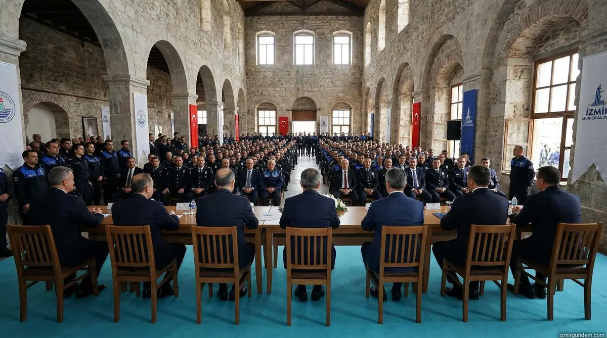 Nilüfer Çınarlı Mutlu Konak Zabıtası ile Basmane'de Buluştu