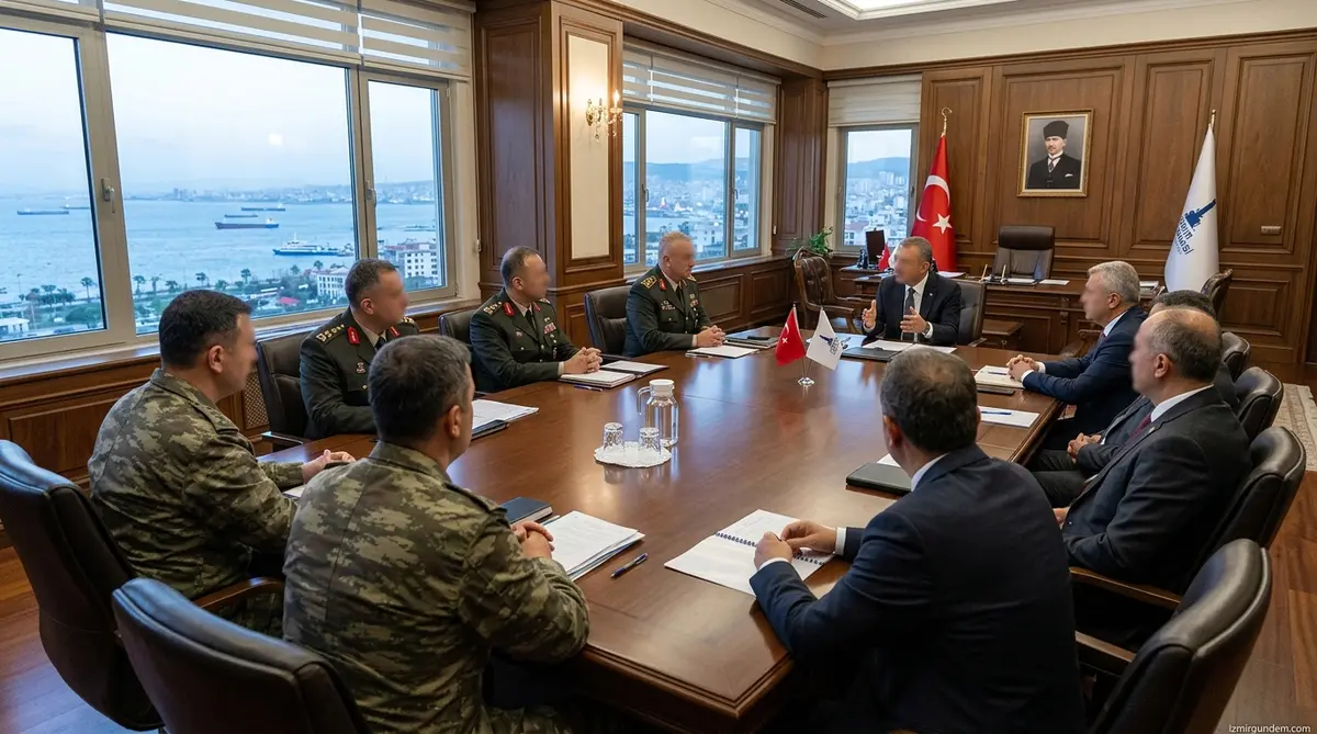 NUSRET-2026 Tatbikatı İçin İzmir’de Askeri Heyetten Ziyaret
