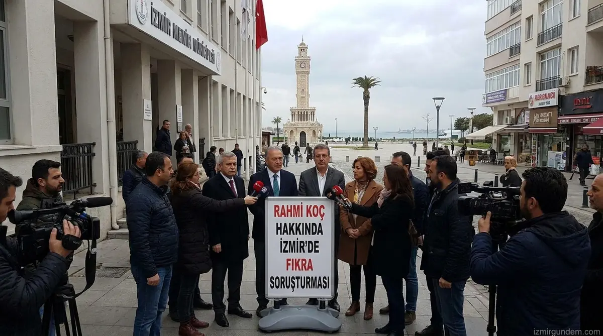 Rahmi Koç Hakkında İzmir'de Fıkra Soruşturması