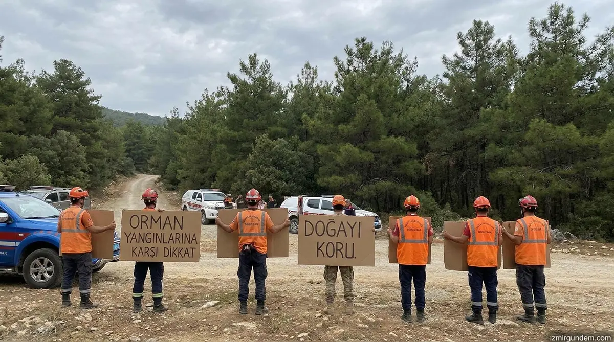 Seferihisar SAK'tan Orman Yangınlarına Karşı Kritik Çağrı