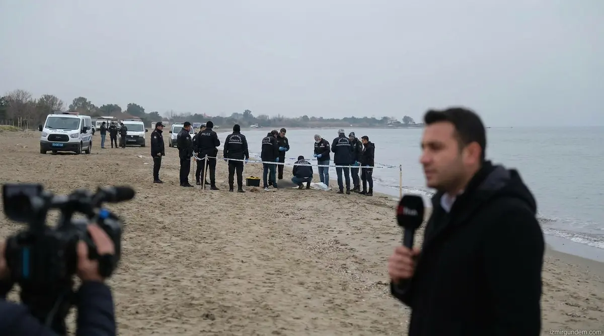 Selçuk Pamucak Sahili'nde Deniz Kıyısında Ceset Bulundu
