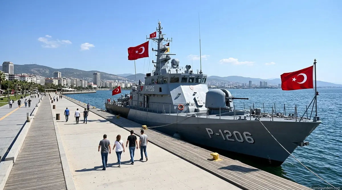 TCG Karşıyaka Gemisi İlk Kez İlçeye Geliyor: 30 Ağustos Programı