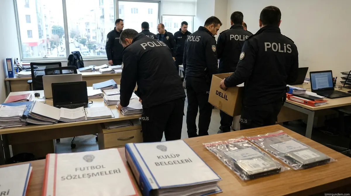 TFF Kulüp Yöneticilerine Bahis Operasyonu: İzmirli İsimler de Var