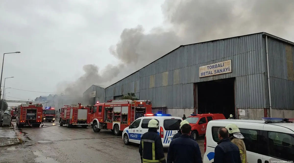 Torbalı Metal Fabrikasında Patlama: 25 Yaşındaki İşçi Öldü
