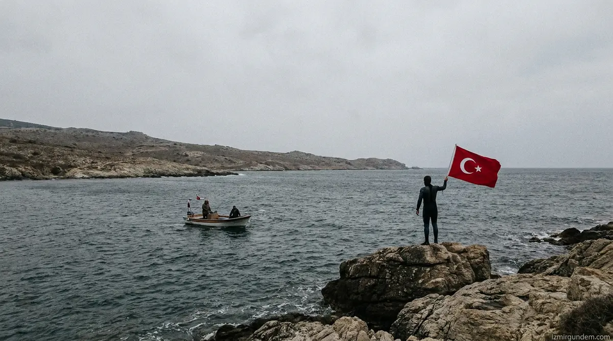 Tuna Tunca Kuzey Kanalı'nı Geçti: İzmirli Yüzücüden Tarihi Başarı
