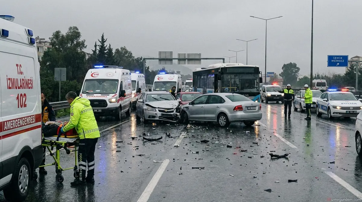 Yollarda Kaza Bilançosu Ağırlaştı: 1 Ölü 15 Yaralı