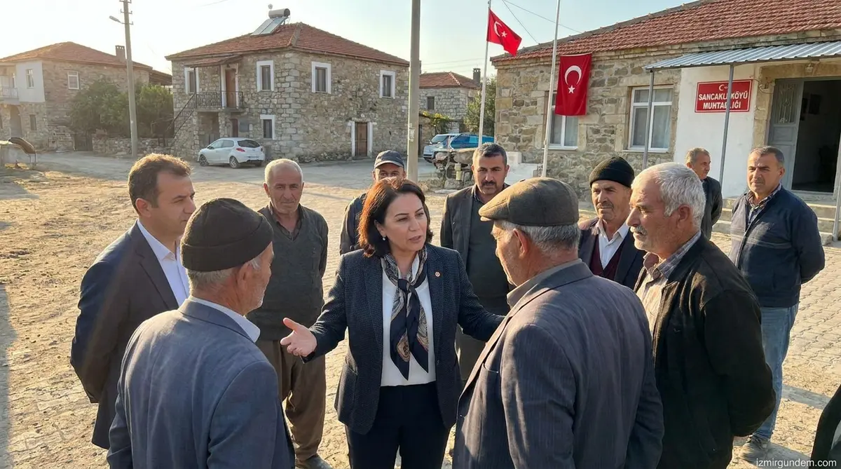 Yıldız Ünsal Sancaklı Köyü’nde Saha Mesaisinde