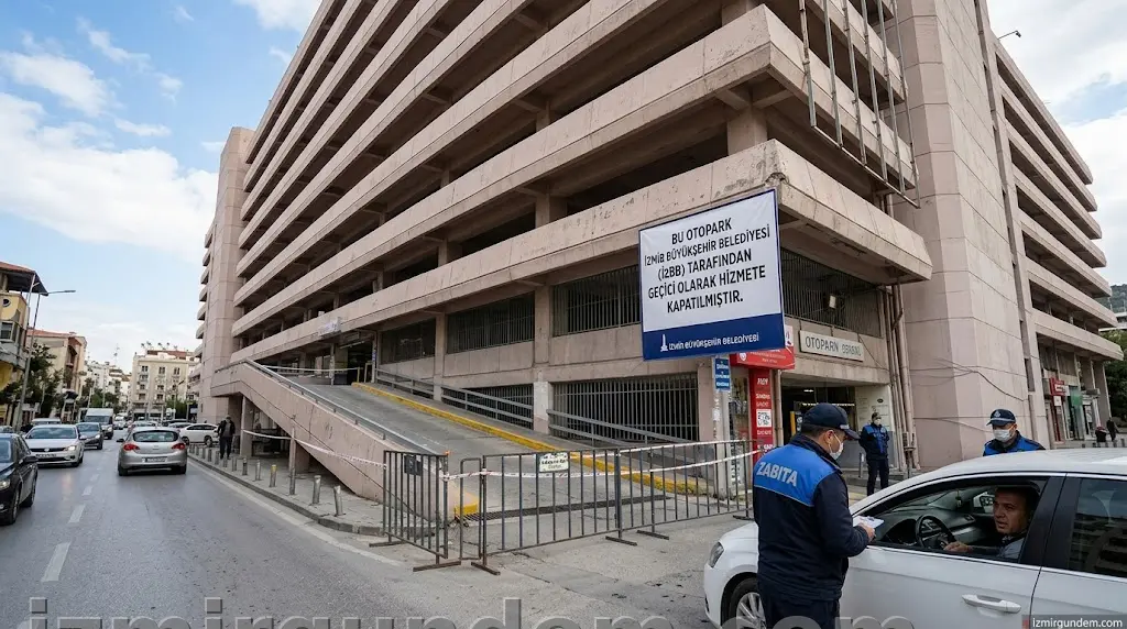 Çankaya Katlı Otoparkı Neden Kapatıldı? İzBB Açıkladı