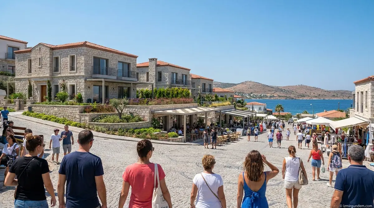 Çeşme Folkart Terra'da Yaşam Başladı: 77 Villa Sahiplerini Buluyor