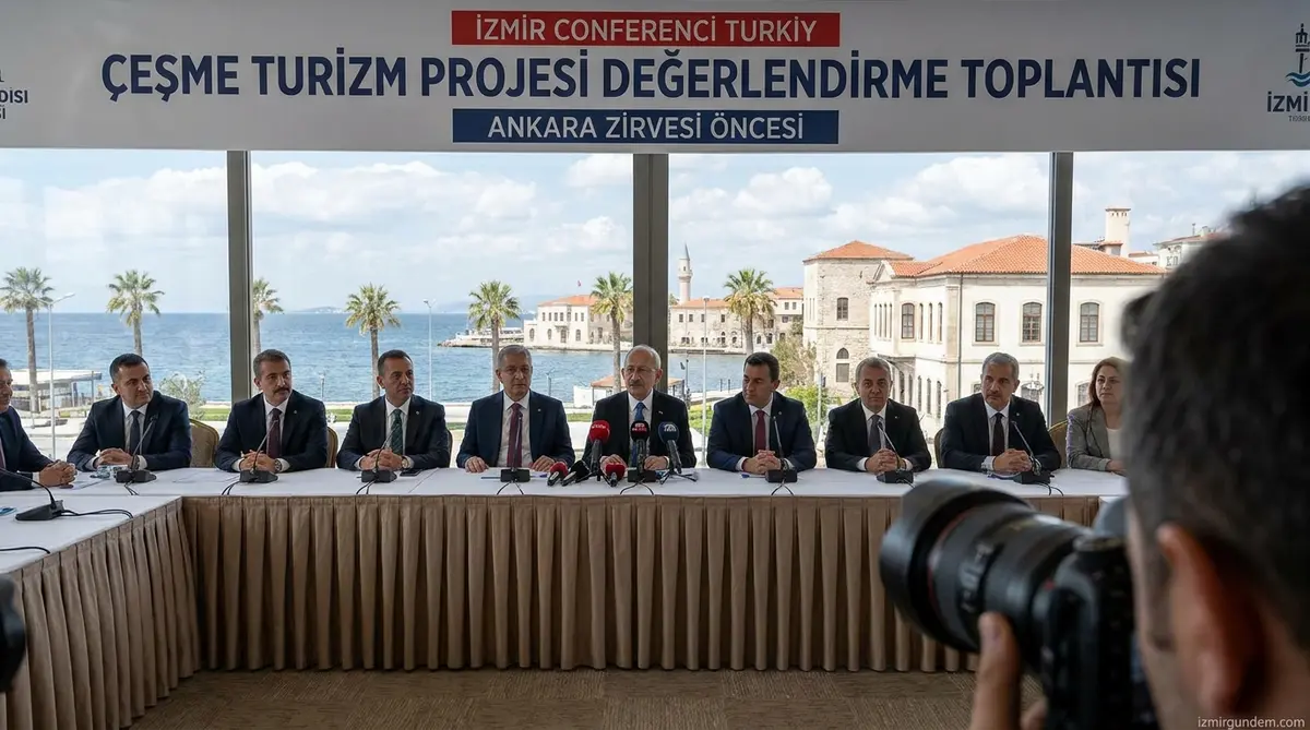 Çeşme Turizm Projesi İçin Ankara'da Dev Zirve