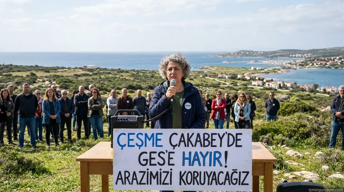 Çeşme Çakabey'de 200 Milyon Dolarlık Araziye GES Kararı: ÇEŞÇEP