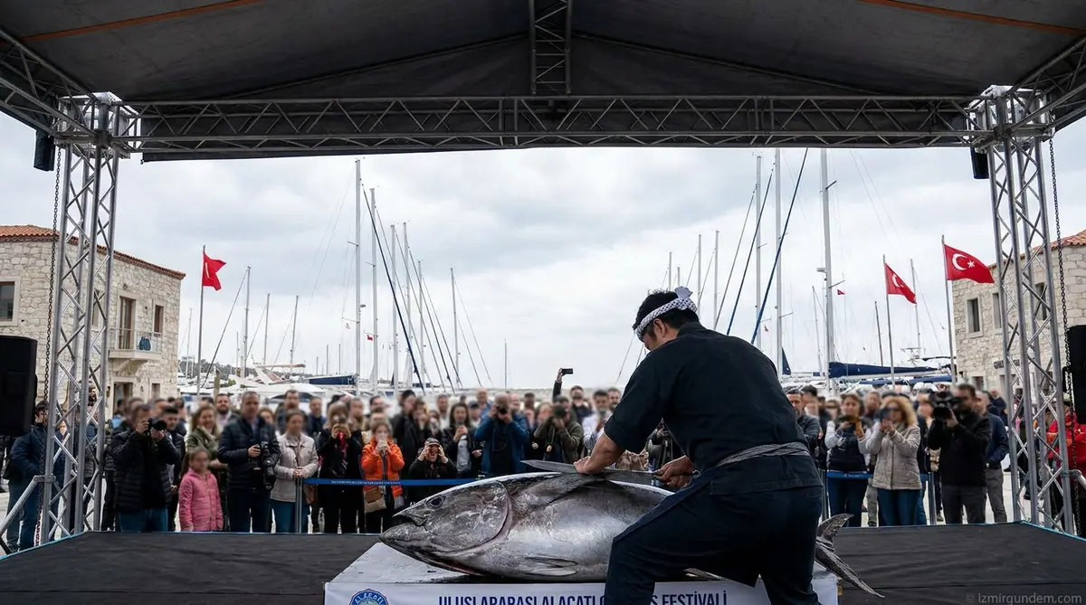 Çeşme'de Dev Orkinos Kesildi: Big Fish Türkiye'de Japon Rüzgarı