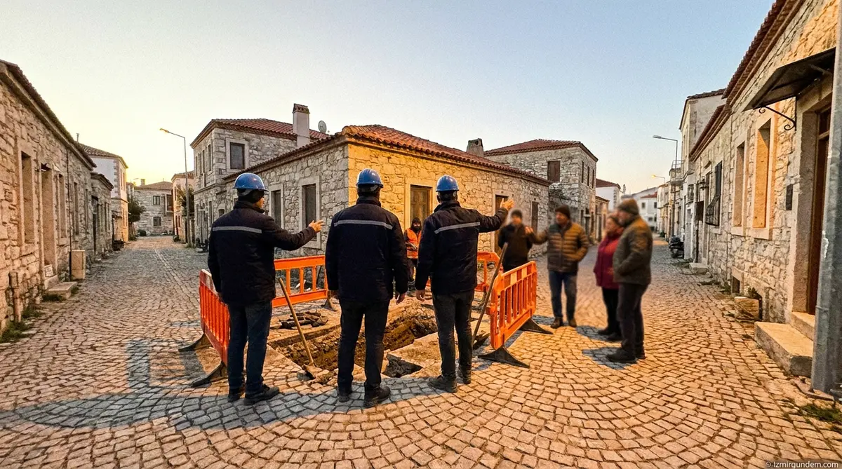 Çeşme'de Kış Mesaisi: Lâl Denizli Mahalleleri Sahada İnceledi