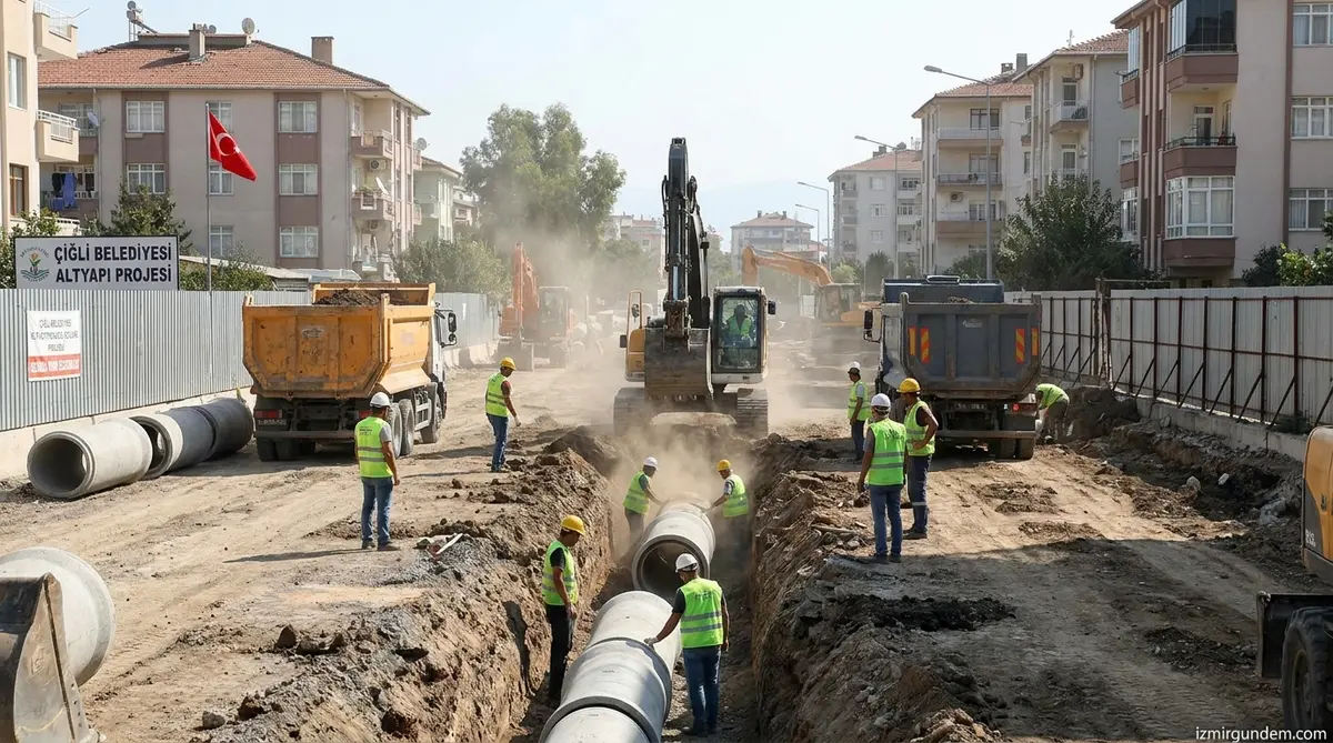 Çiğli Balatçık'ta 350 Milyonluk Altyapı Hamlesi