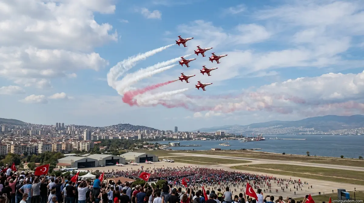 Çiğli'de Gökyüzü Şenliği: Türk Yıldızları İzmir'de
