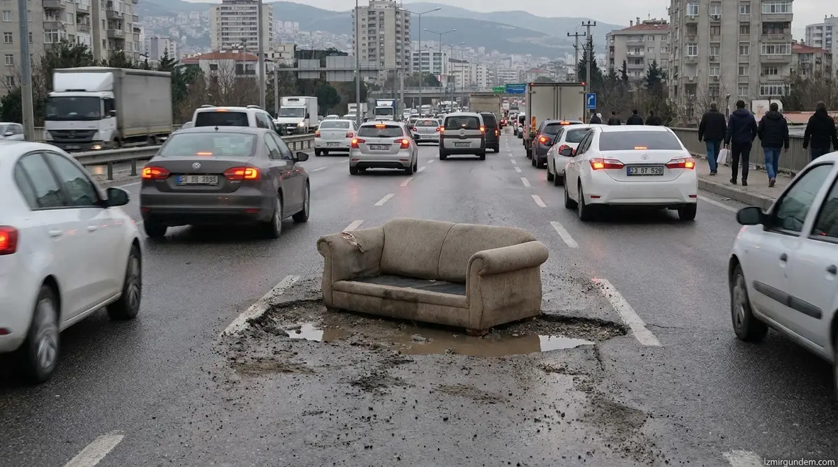 Çiğli'de Çukura Koltuklu Önlem: Mahmut Atilla Kaya'dan Sert Tepki