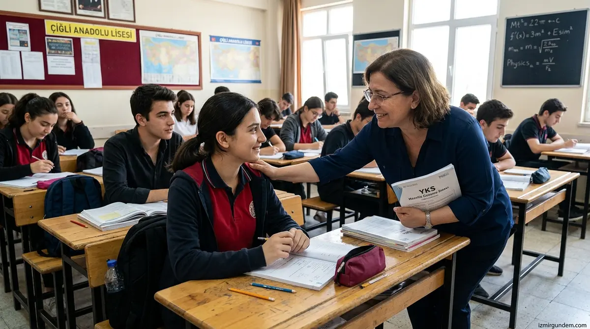 Çiğli'de Öğrencilere Sınav Öncesi Kritik Destek