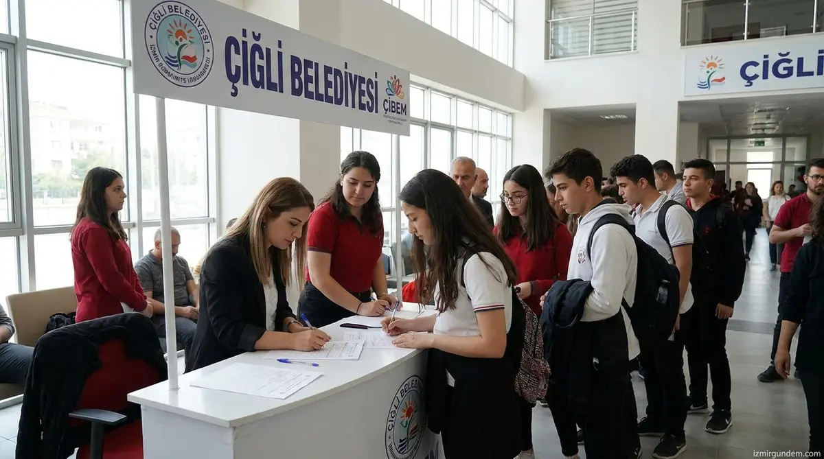 Çiğli'de Ücretsiz Sınav Hazırlığı: ÇİBEM Kayıtları...
