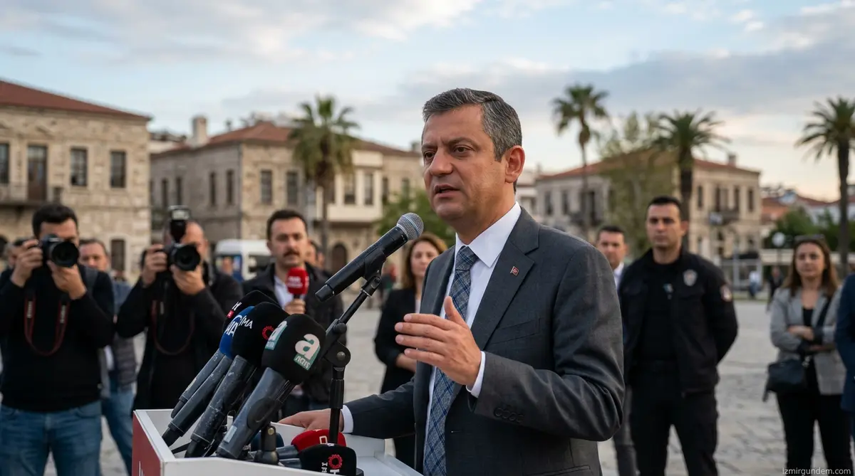 Özgür Özel Diyarbakır'da: Demirtaş Selamı ve Kayyum...