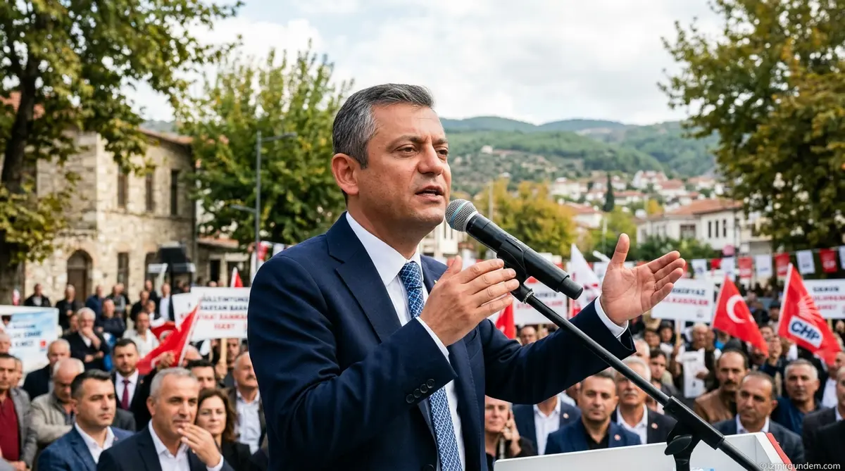 Özgür Özel Kiraz’da: Türkiye’de Yeni Bir Yol Açıyoruz