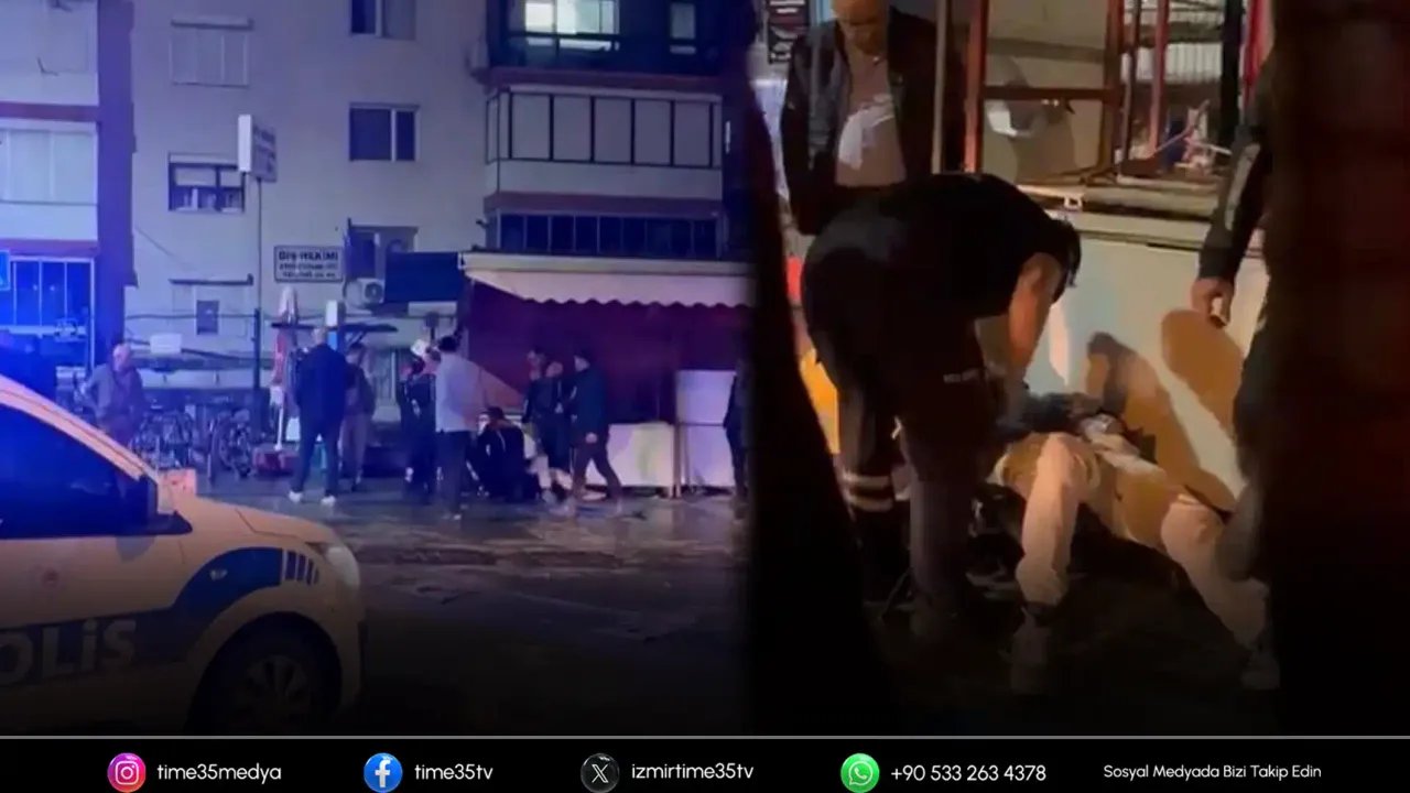 İzmir'de Parkta Bıçaklı Kavga: Bir Yaralı