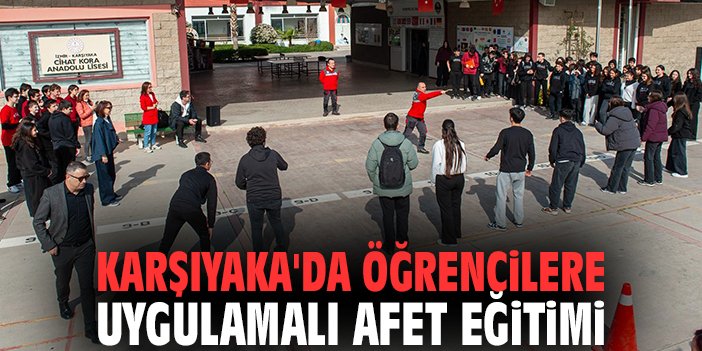 Karşıyakalı Öğrencilere Afet Bilinci Aşısı: Uygulamalı...